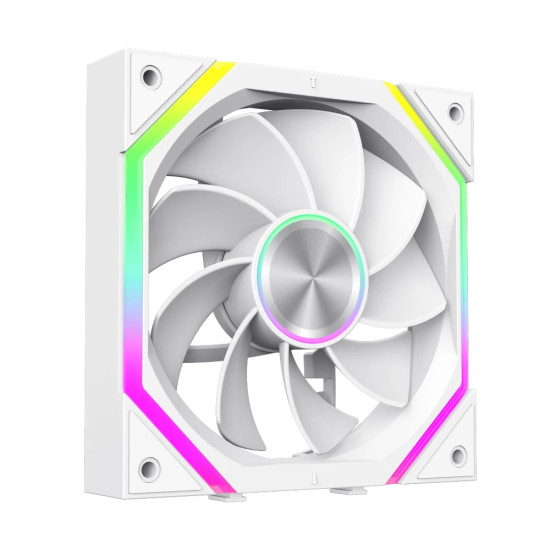 Комплект вентилатори Gamemax Fan Pack 3-in-1 3x120mm - FN12A-N2 WL-RW - Reverse, Daisy-Chain, A-RGB, White