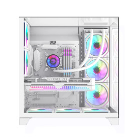 Кутия за компютър GameMax Infinity Plus, White
