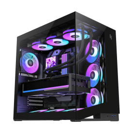 Кутия за компютър Gamemax Case ATX - NEX C56 BK