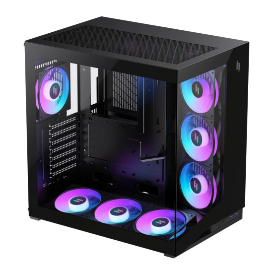 Кутия за компютър Gamemax Case ATX - NEX C56 BK