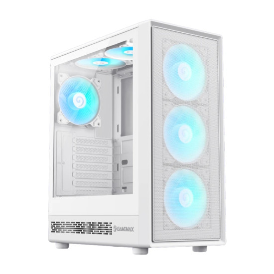 Кутия за компютър GameMax Storm, White