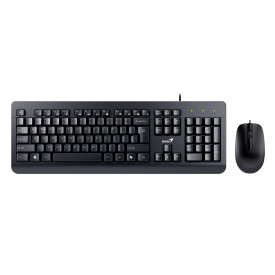 Комплект клавиатура и мишка Genius Keyboard and Mouse - KM-160 Black - AI, BG, USB