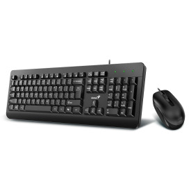 Комплект клавиатура и мишка Genius Keyboard and Mouse - KM-160 Black - AI, BG, USB