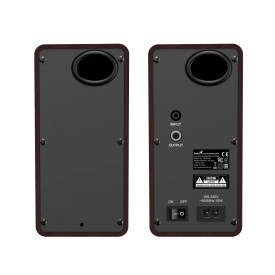 Тонколони Genius Speakers 2.0 - SP-HF400 - 10W RMS, Dark Brown