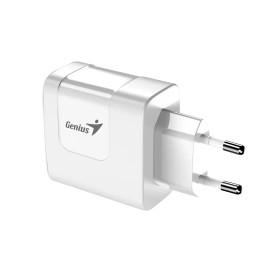 Зарядно Genius PD65AC, GaN, USB Type-C, 65W, White
