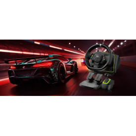 Волан Genius Racing Wheel with pedals SpeedMaster X2 - Gear shifter, Pedals, Dual-motor vibration