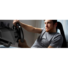 Волан Genius Racing Wheel with pedals SpeedMaster X2 - Gear shifter, Pedals, Dual-motor vibration