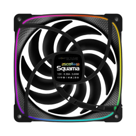 Комплект вентилатори Geometric Future Fan Pack 3-in-1 140 mm, Reversed - Squama 2503RB-14 Black