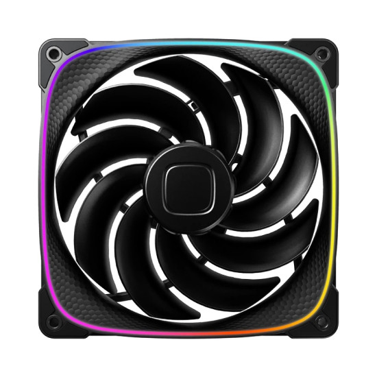 Комплект вентилатори Geometric Future Fan Pack 3-in-1 140 mm, Reversed - Squama 2503RB-14 Black