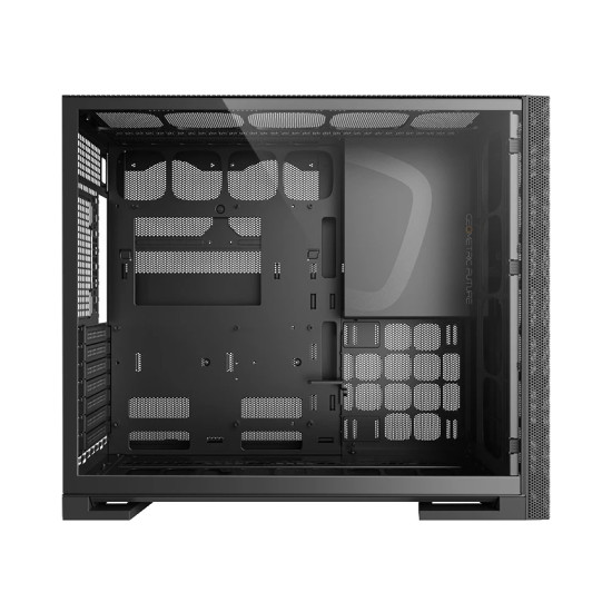 Кутия за компютър Geometric Future Case EATX - Model 5 Vent Black/Yellow - 5 x 140 mm aRGB fans included