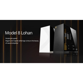 Кутия за компютър Geometric Future кутия EATX - Model 8 Lohan White