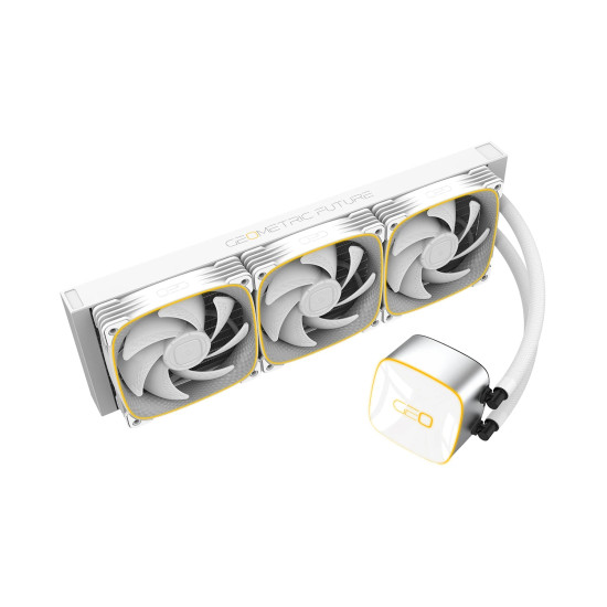 Водно охлаждане Geometric Future Water Cooling - Eskimo Junior 36 White - LGA1700/AM5