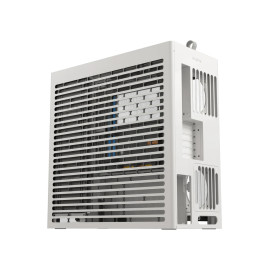 Кутия за компютър HAVN Case E-ATX - HS 420 VGPU Edition, White + PCIe Gen5 Riser