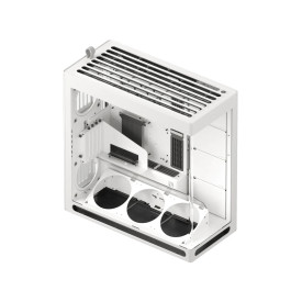 Кутия за компютър HAVN Case E-ATX - HS 420 VGPU Edition, White + PCIe Gen5 Riser