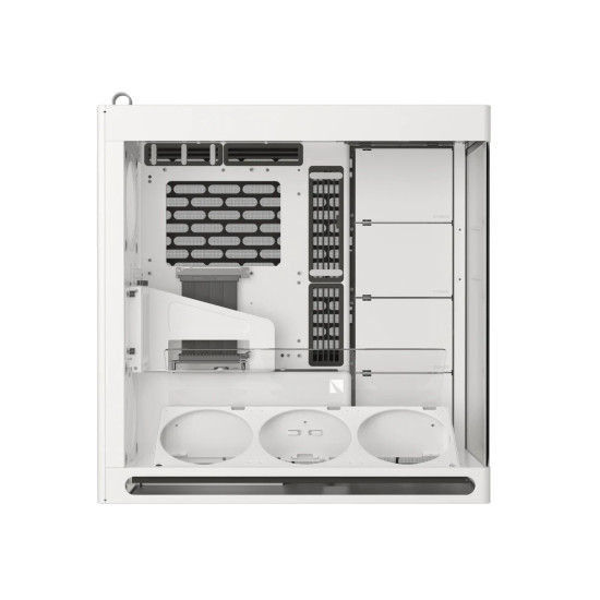 Кутия за компютър HAVN Case E-ATX - HS 420 VGPU Edition, White + PCIe Gen5 Riser