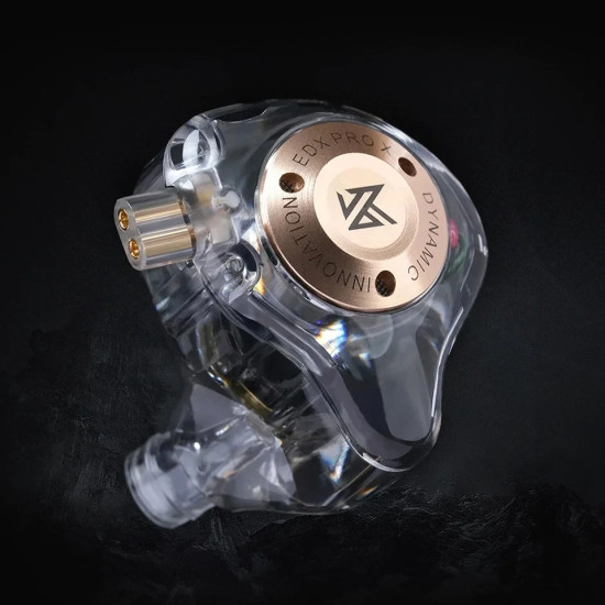 Слушалки KZ Hi-Fi In-Ear-Monitors - EDX PRO X Black Mic