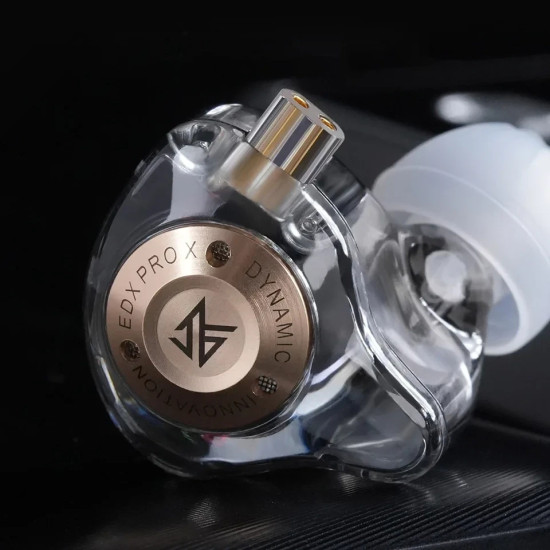 Слушалки KZ Hi-Fi In-Ear-Monitors - EDX PRO X Black Mic