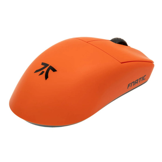 Безжична мишка Lamzu MAYA X 8K - Wireless Gaming Mouse - Fnatic Special Edition Orange