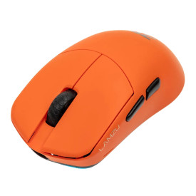 Безжична мишка Lamzu MAYA X 8K - Wireless Gaming Mouse - Fnatic Special Edition Orange