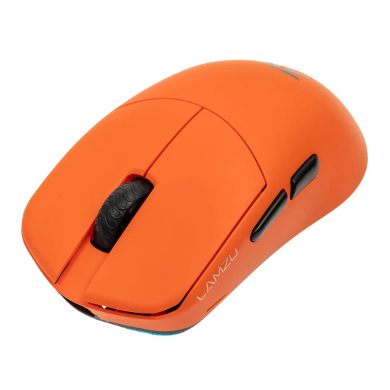 Безжична мишка Lamzu MAYA X 8K - Wireless Gaming Mouse - Fnatic Special Edition Orange
