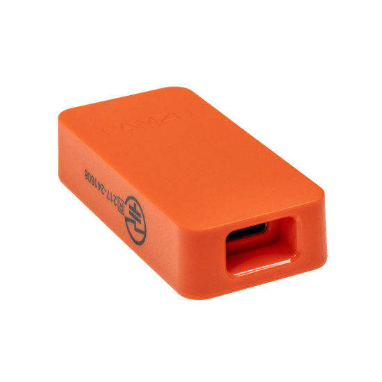 Безжична мишка Lamzu MAYA X 8K - Wireless Gaming Mouse - Fnatic Special Edition Orange