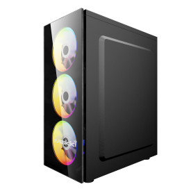 Кутия за компютър Makki Case ATX L10 aRGB - Remote/4 Fans