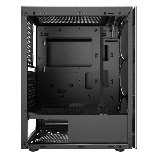 Кутия за компютър Makki Case ATX L10 aRGB - Remote/4 Fans