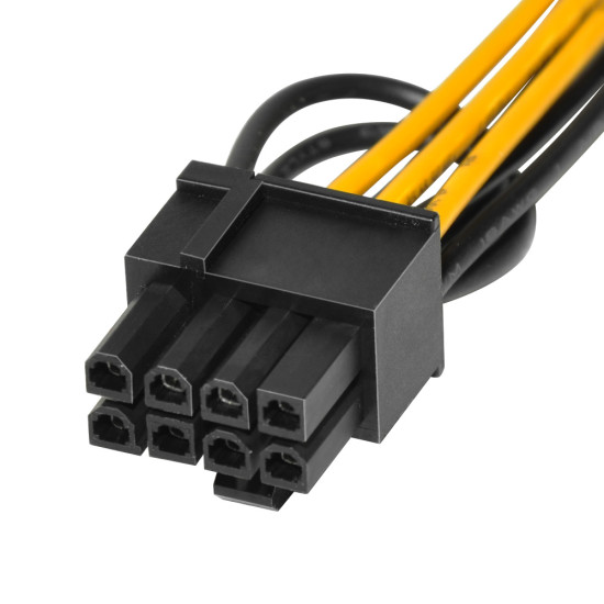 Кабел Makki Mining PCI-E Splitter 6pin -> 2x 8pin - MAKKI-CABLE-PCIE6-TO-2x8