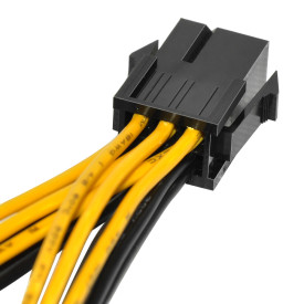 Кабел Makki Mining PCI-E Splitter 6pin -> 2x 8pin - MAKKI-CABLE-PCIE6-TO-2x8