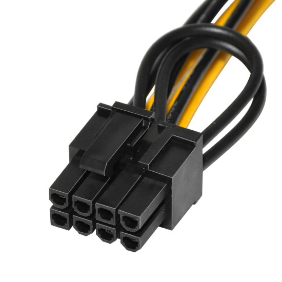 Кабел Makki Mining PCI-E Splitter 6pin -> 2x 8pin - MAKKI-CABLE-PCIE6-TO-2x8