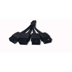 Преходник Makki Cable Adapter 4xPCI-E 8pin to PCI-E Gen.5 12pin 12VHPWR