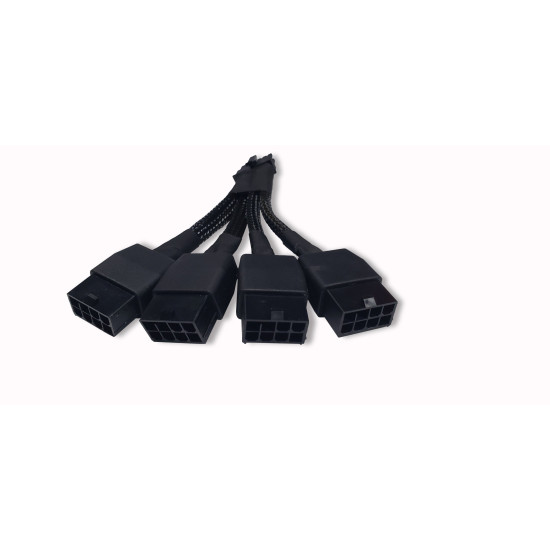 Преходник Makki Cable Adapter 4xPCI-E 8pin to PCI-E Gen.5 12pin 12VHPWR