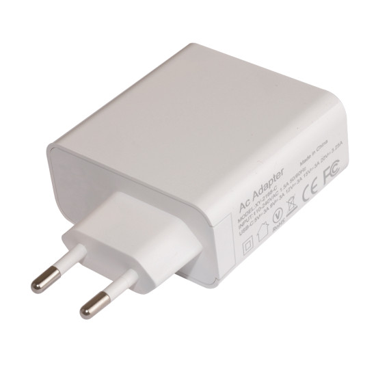 Зарядно Makki Charger Wall GaN - USB Type-C 65W White - MAKKI-GN65W