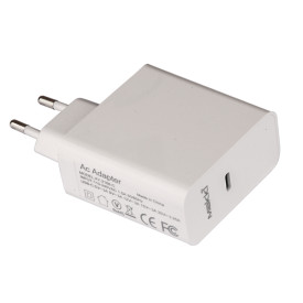 Зарядно Makki Charger Wall GaN - USB Type-C 65W White - MAKKI-GN65W