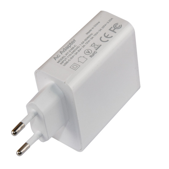 Зарядно Makki Charger Wall GaN - USB Type-C 65W White - MAKKI-GN65W