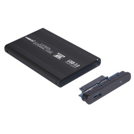 Външна кутия за диск Makki External Case 2.5" SATA USB3.0 Aluminium Black