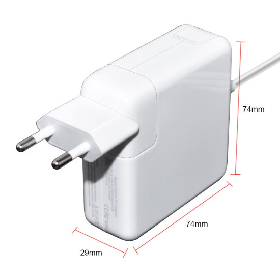 Зарядно за лаптоп Makki за Apple - 16.5V 3.65A 60W L tip G1 MagSafe - MAKKI-NA-AP-31