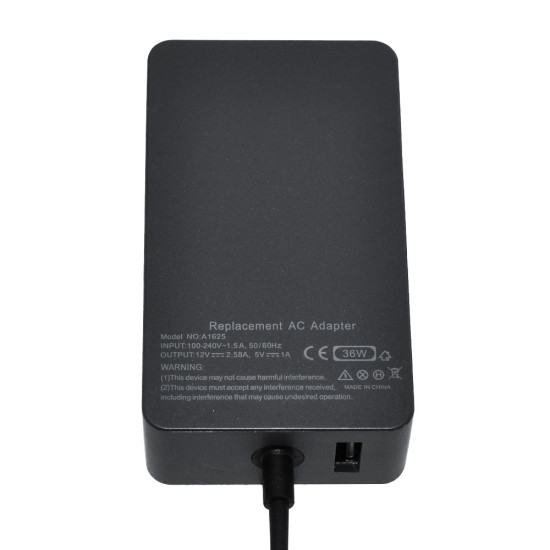 Зарядно за лаптоп Makki за Microsoft Surface - 12V 2.58A 36W + USB 5V/1A - MAKKI-NA-MS-50