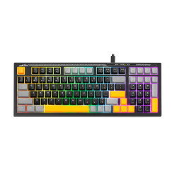 Клавиатура Marvo Gaming Keyboard Soldat S50A - Rainbow, 98 keys - MARVO-K638A