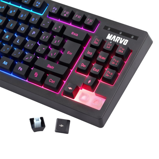 Клавиатура Marvo Gaming Keyboard TKL 87 keys - K607