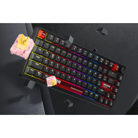 Клавиатура Marvo Gaming Mechanical Keyboard Arma 67 KG935 - 1K, TNT Peach Switches [Linear], (English US)