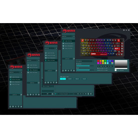 Клавиатура Marvo Gaming Mechanical Keyboard Arma 67 KG935 - 1K, TNT Peach Switches [Linear], (English US)