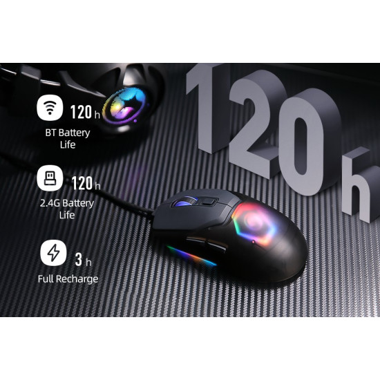 Мишка Marvo FIT PRO Mouse, Black