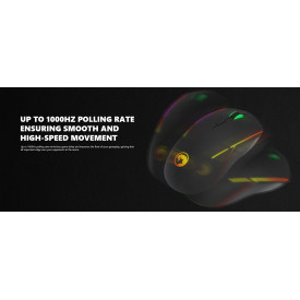 Мишка Marvo Gaming Mouse G924 RGB - 10000dpi, 1000Hz, programmable
