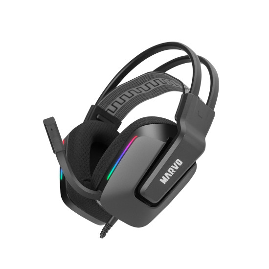 Слушалки Marvo Gaming Headphones H8619 - RGB