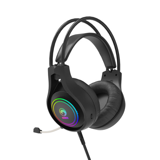 Слушалки Marvo Gaming Headphones HG8921 - 50mm, USB, RGB - MARVO-HG8921