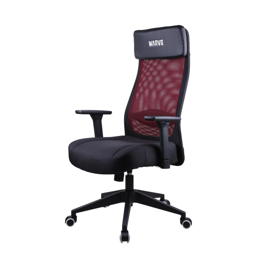 Геймърски стол Marvo CH-205, Black/ Red
