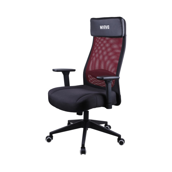 Геймърски стол Marvo CH-205, Black/ Red