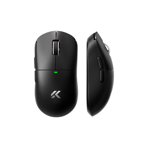 Безжична мишка MCHOSE A5 V3 Black - Ultralight 8K Wireless Mouse, Omron Mechanical Switches