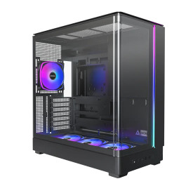 Кутия за компютър Montech Case ATX - KING 45 PRO, Black - 4x120mm A-RGB, USB-C